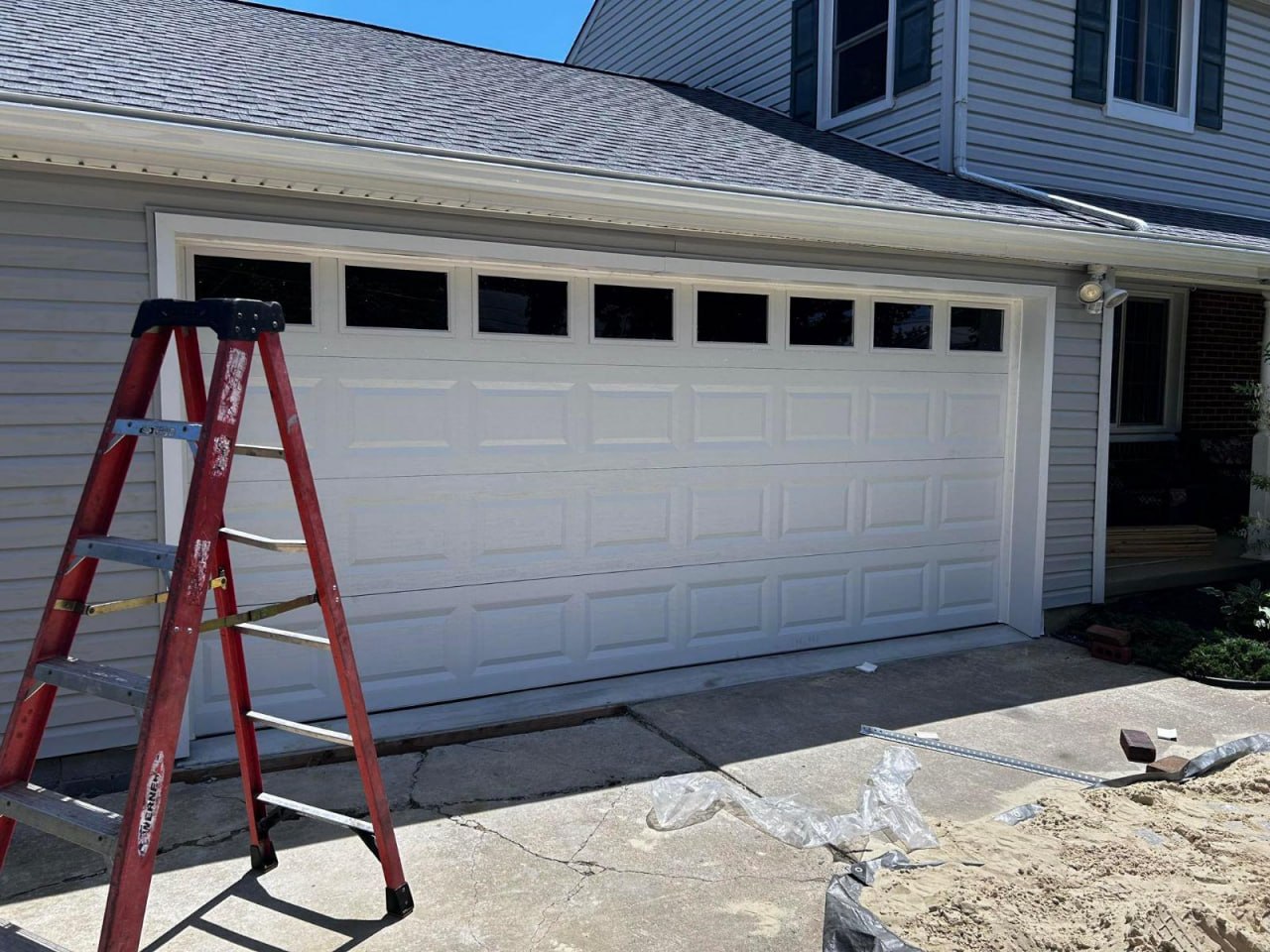 Map of A1 Garage Door Repair service area in Bergen County, NJ